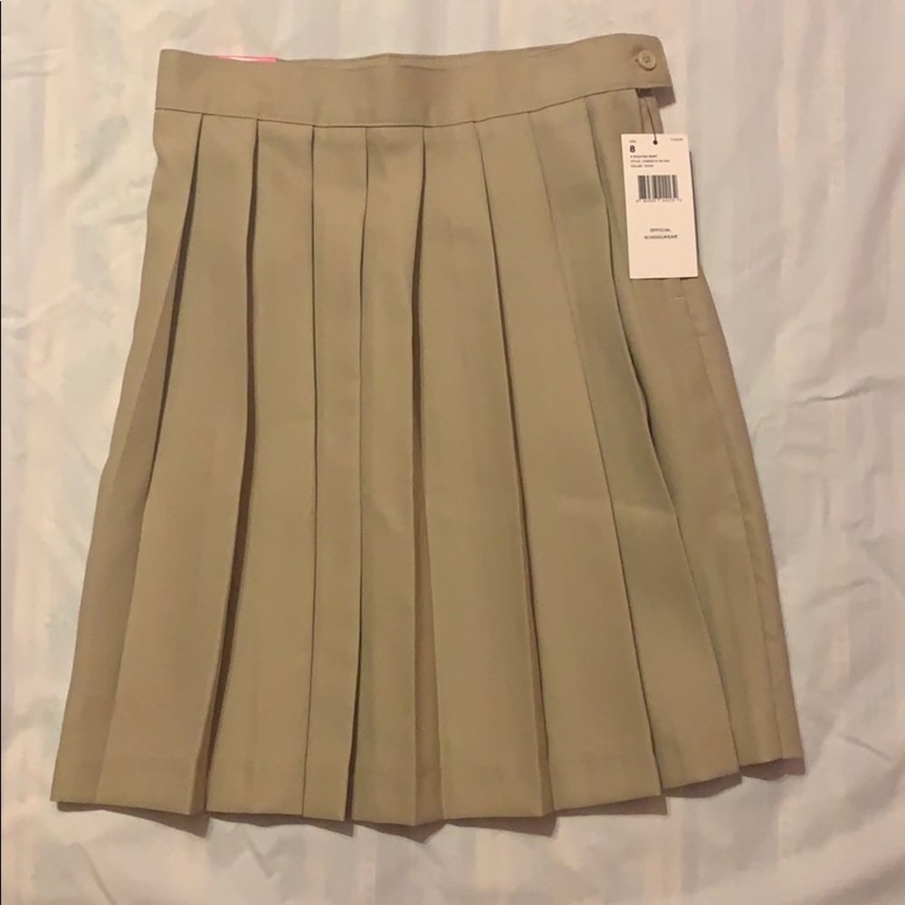 NWT French connection girls uniform skirt size 8